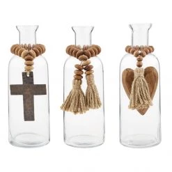 Mud Pie Home Accents Bead Bud Vase (Various Styles)
