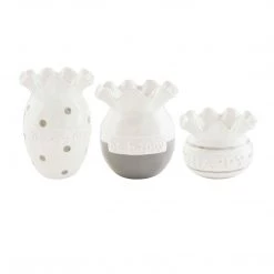Mud Pie Happy Ruffle Vase (Various Sizes) Home Accents