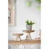 A&B Home Carved Cake Stand (Various Sizes) Decorative Trays & Risers
