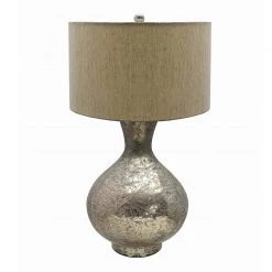 A&B Home Mercury Glass Table Lamp