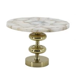 A&B Home Agate Cake Stand Decorative Trays & Risers