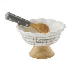 Mud Pie Happy Candy Dish Set