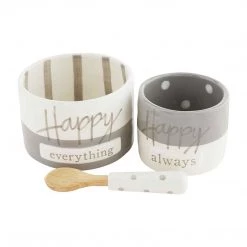 Mud Pie Happy Dip Cup Set