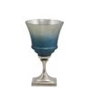 Import Collection Hira Glass Urn, Blue (Various Sizes) Vases, Bottles, & Containers