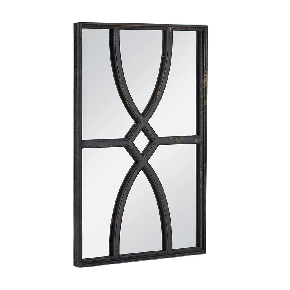 A&B Home Mirrors Black Wall Mirror 1 A&B Home Mirrors Black Wall Mirror