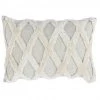 Classic Home Caro Pillow, Natural/Ivory