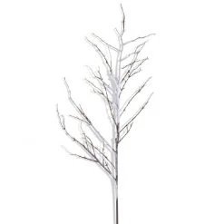 K&K Interiors 42 Inch Flocked Snowy Branch