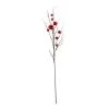 K&K Interiors 36" Red Jingle Bell Stem Christmas Florals