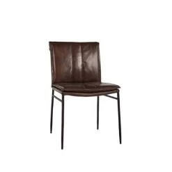Classic Home Mayer Dining Chair, Antique Brown Dining Chairs