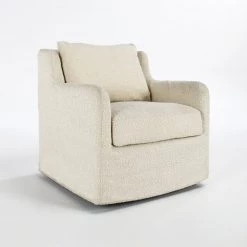 Classic Home Accent Chairs Rosemary Swivel Accent Chair