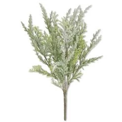 K&K Interiors 17.5" Flocked Cedar Bush