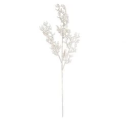 K&K Interiors 27" Glittered Pearl Stem Floral Stems