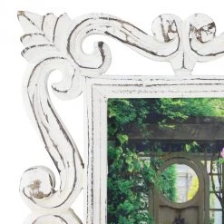 UMA Whitewashed Wooden Photo Frame