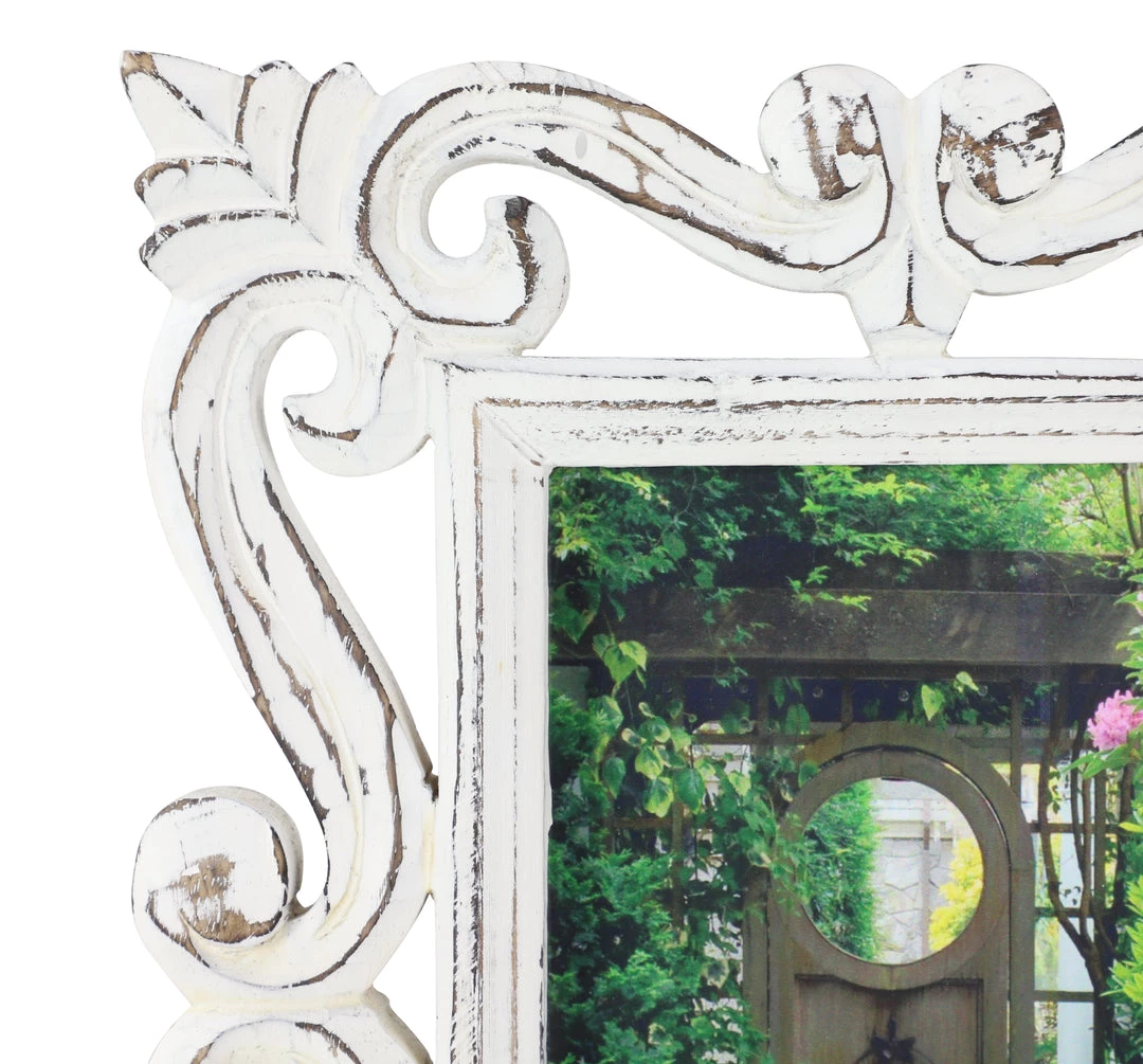 UMA Whitewashed Wooden Photo Frame 2 UMA Whitewashed Wooden Photo Frame