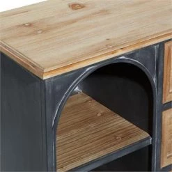 UMA Nightstands & Chests Natural Toned Wooden Cabinet