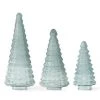 K&K Interiors Frosted Glass Christmas Tree (Various Sizes)