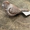A&B Floral Home Accents Resin Bird, Whitewashed