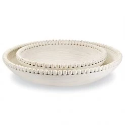 Mud Pie Beaded Bowl (Various Sizes)