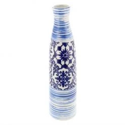 UMA Blue Ceramic Vase (Various Sizes) Vases, Bottles, & Containers
