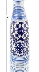 UMA Blue Ceramic Vase (Various Sizes) Vases, Bottles, & Containers