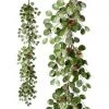 Regency 48” Frosted Eucalyptus Cedar Garland Floral Arrangements