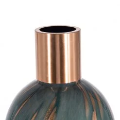 A&B Home Green Glass Vase Home Accents