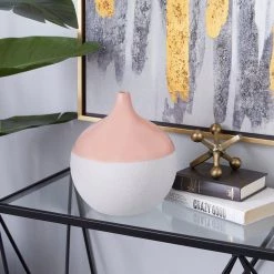 UMA Home Accents Two-Toned Pink Vase