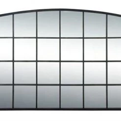 UMA Arched Metal Framed Wall Mirror