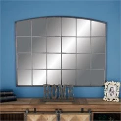 UMA Arched Metal Framed Wall Mirror