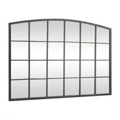 UMA Arched Metal Framed Wall Mirror