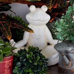UMA Decorative Yoga Frog Plants & Potted Items