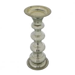 A&B Home Candleholders Mercury Glass Pillar Candleholder (Various Sizes)