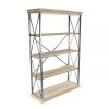 UMA Wood & Metal Shelf