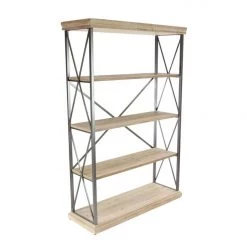 UMA Wood & Metal Shelf