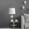 A&B Home Selenite And Marble Table Lamp
