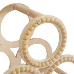 UMA Wooden Beaded Wine Rack