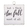 Round Top Collection "But I Love Fall" Mini Gallery Print Wreaths & Garlands