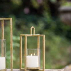 A&B Home Bastillica Lanterns, Set Of 3