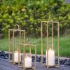 A&B Home Bastillica Lanterns, Set Of 3