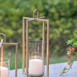 A&B Home Bastillica Lanterns, Set Of 3