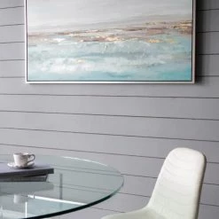 A&B Home Shoreline Oil Painting Wall Art