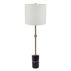 A&B Home Gold And Black Table Lamp