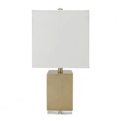 A&B Home Lamps Gold Metal Table Lamp