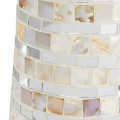 UMA Lamps Mirror And Shell Table Lamp