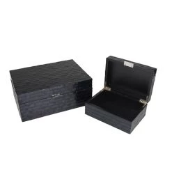 UMA Glossy Black Storage Box (Various Sizes)
