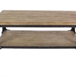 UMA Natural Wood Coffee Table Accent Furniture