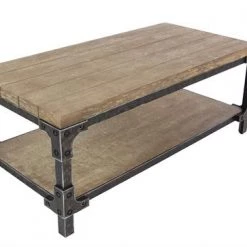 UMA Natural Wood Coffee Table Accent Furniture