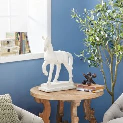 UMA White Decorative Horse
