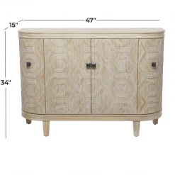 UMA Brown Wood Cabinet Consoles, Breakfronts, & Sideboards