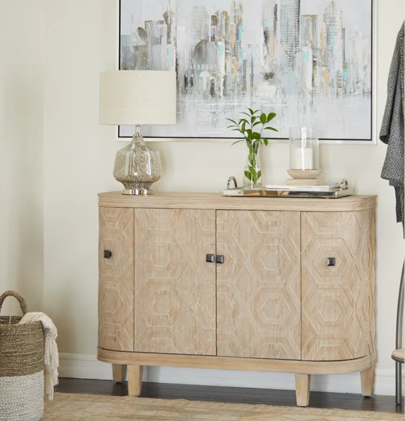 UMA Brown Wood Cabinet Consoles, Breakfronts, & Sideboards 1 UMA Brown Wood Cabinet Consoles, Breakfronts, & Sideboards